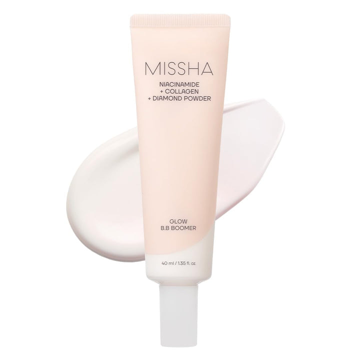 MISSHA M BB Boomer front packaging showing product name and size for clear identification and trust