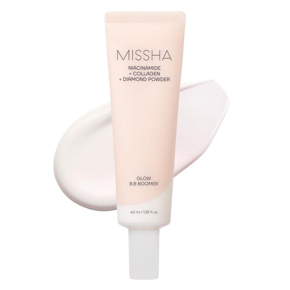 MISSHA M BB Boomer front packaging showing product name and size for clear identification and trust
