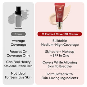 MISSHA BB cream in a handbag scene for travel-friendly daily protection