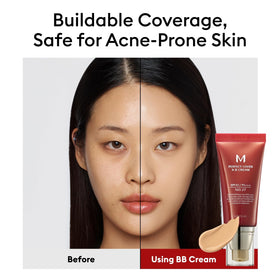 MISSHA tube open with product dispensed showing easy controlled application
