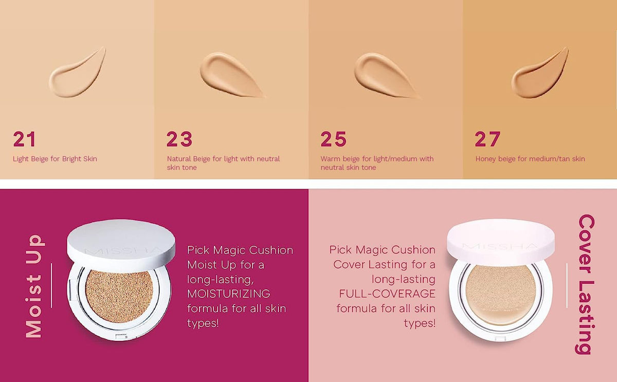 MISSHA compact in hand to show scale and travel-friendly convenience