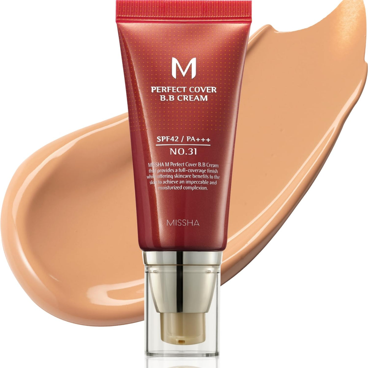 MISSHA front packaging showing tube and shade label for easy identification and quick selection