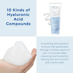 MISSHA ingredient graphic focusing on hyaluronic benefit for hydration