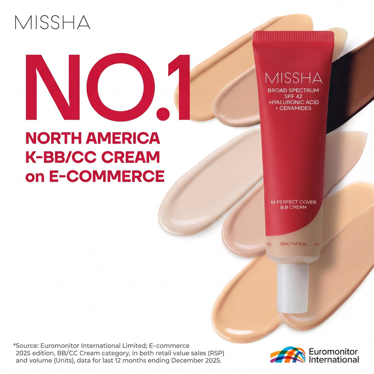 MISSHA texture close-up displaying creamy finish and hydration
