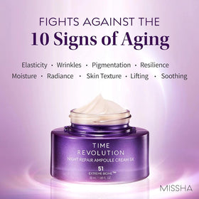 MISSHA product beside ruler showing 1.69 fl oz size clarity