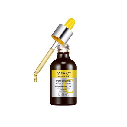 MISSHA front packaging showing ampoule bottle and label for clear identification