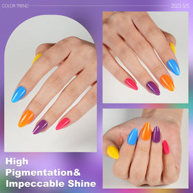 Misssix application in use on nails showcasing fast drying for efficient manicures