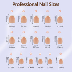 Misssix applied on natural nails demonstrating quick, salon-look benefit