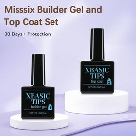 Misssix builder gel close-up texture demonstrating smooth application strength