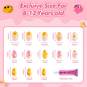 Misssix flexible nail base close-up, gentle on small nail beds