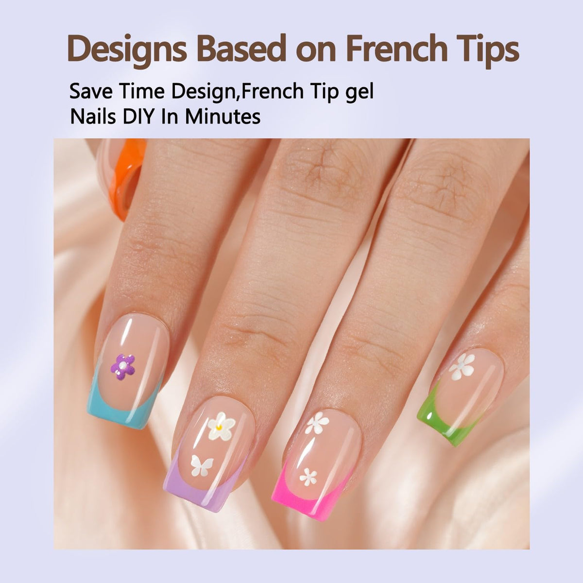 Misssix reinforced front edge detail reducing chip and bend for longer-lasting nails