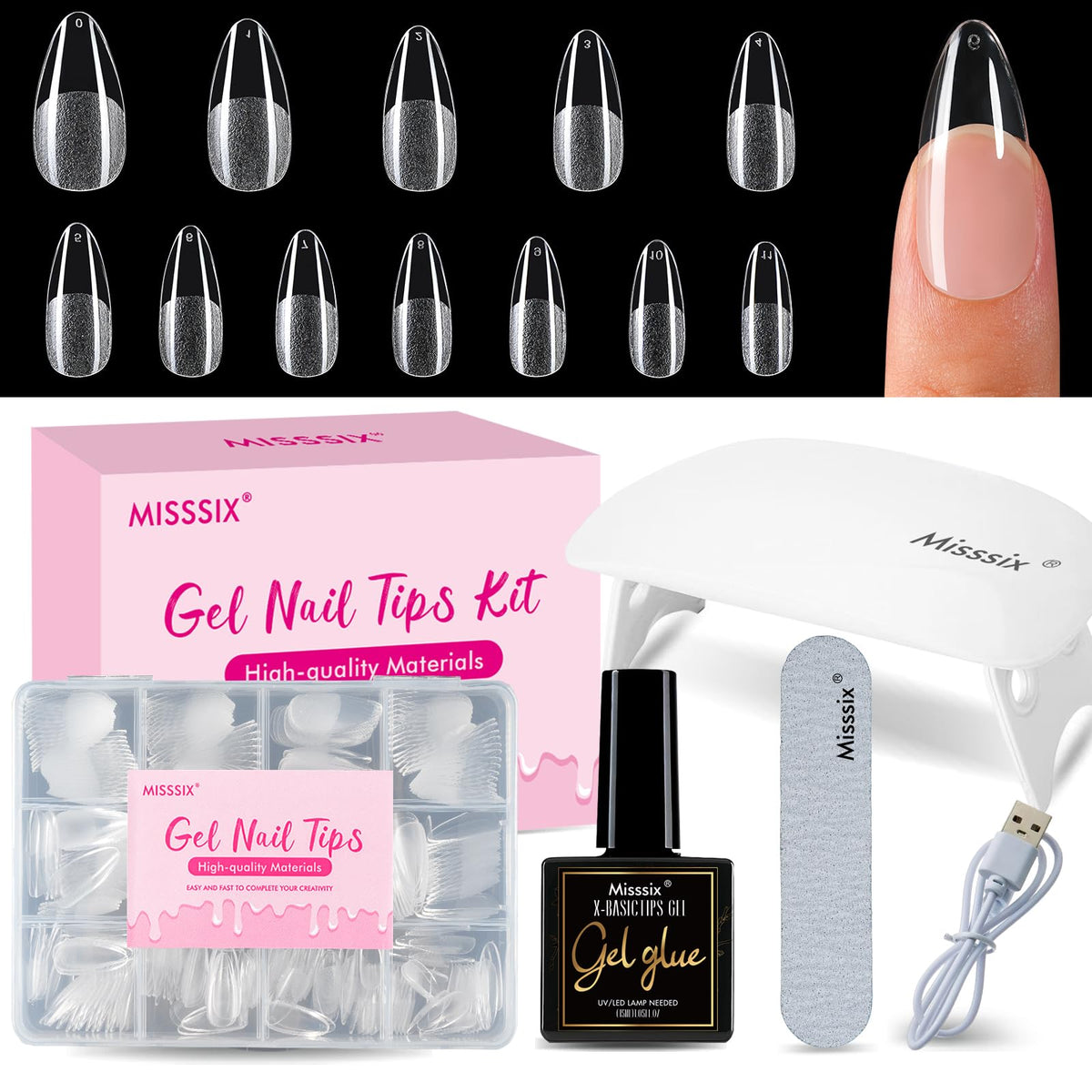 Misssix front packaging showing kit contents and benefit of complete set