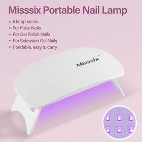 Misssix nails worn on hand showing natural almond look and long-lasting style