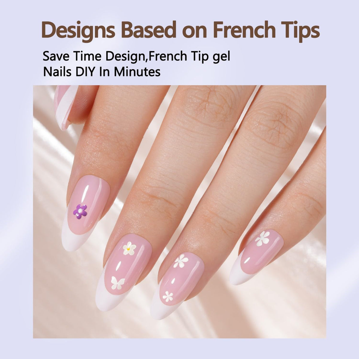 Misssix hands applying a tip, illustrating easy press-on, time-saving benefit