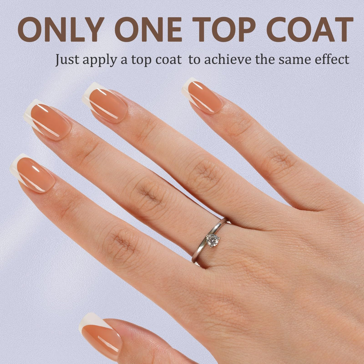 Misssix close-up of inner matte texture, improves glue adhesion and hold