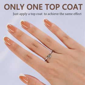 Misssix close-up of inner matte texture, improves glue adhesion and hold
