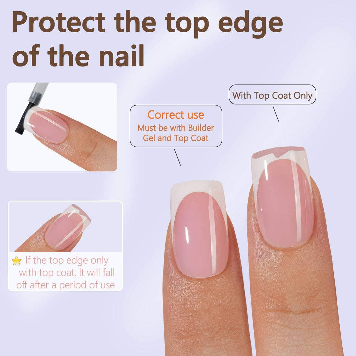 Misssix lifestyle manicure photo inspiring French design and versatility