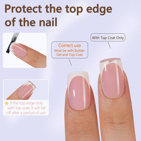 Misssix lifestyle manicure photo inspiring French design and versatility
