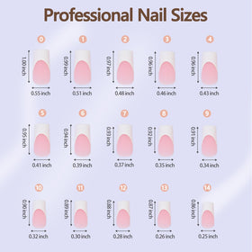 Misssix finished French manicure lifestyle shot showcasing salon-style results