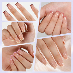 Misssix mini lamp and top coat included to speed curing benefit