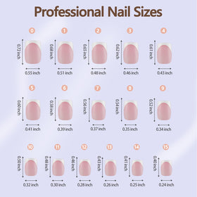 Misssix press-on nails applied on hand showing quick salon-style look