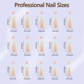 Misssix laid-out 15 sizes display for easy size selection