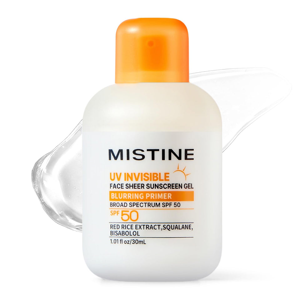 Mistine front packaging 30mL showing compact travel‑friendly tube and SPF label
