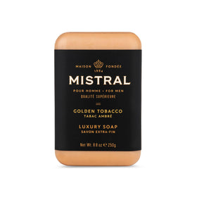 Mistral front packaging showing refined design and clear fragrance name
