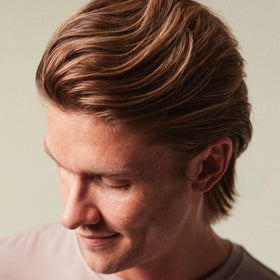 MITCH applied at roots for lift, illustrates visible volume and thicker appearance