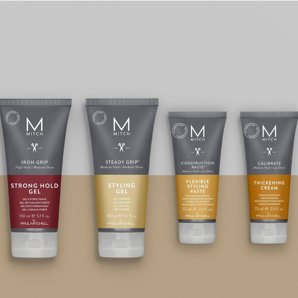 MITCH label close-up with ingredients, shows clarity and ingredient transparency