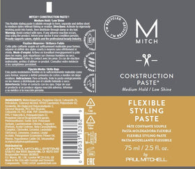 MITCH label close-up highlighting PCR packaging and sustainable benefit