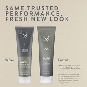 MITCH back label with directions and ingredients, clarity for users