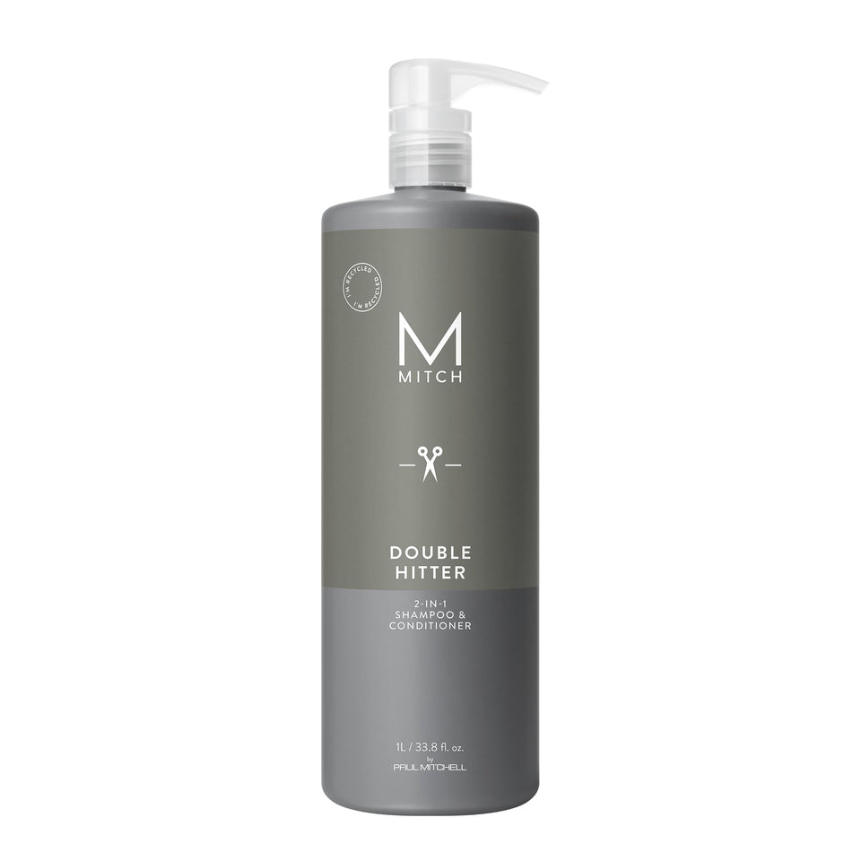 MITCH front packaging showing label and bottle, easy-two-in-one benefit