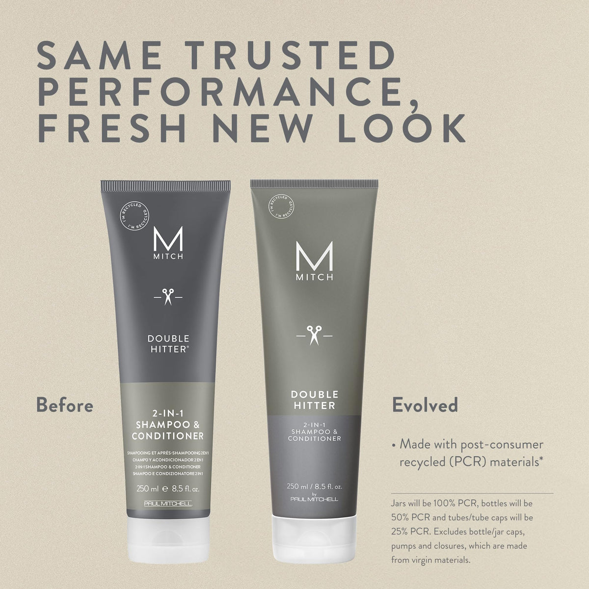 MITCH in-shower lifestyle showing quick one-step grooming
