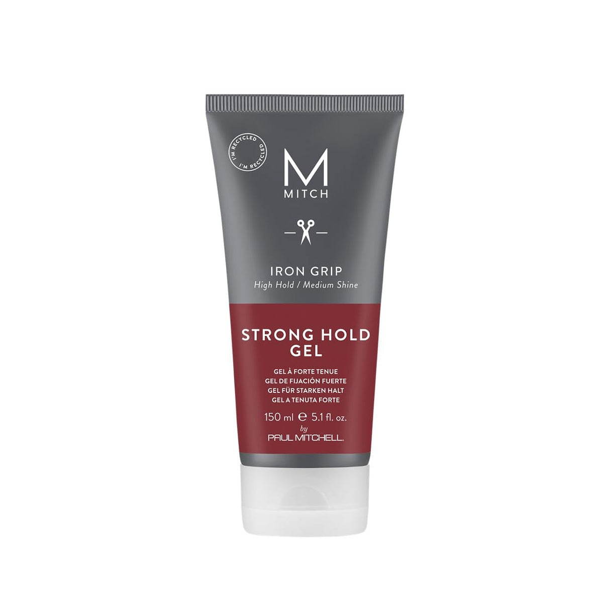 MITCH front packaging showing strong-hold gel and benefits