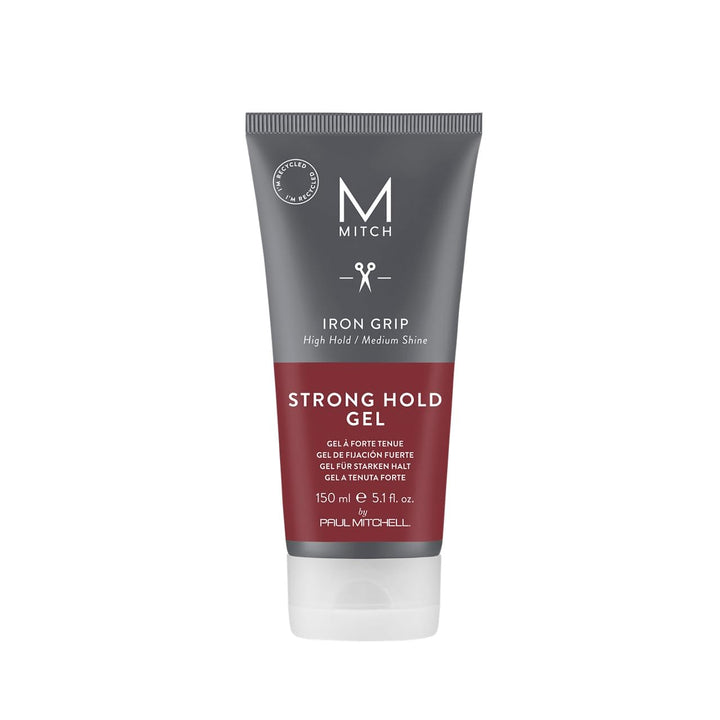 MITCH front packaging showing strong-hold gel and benefits