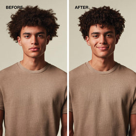 MITCH finished hairstyle showing low shine natural-looking result