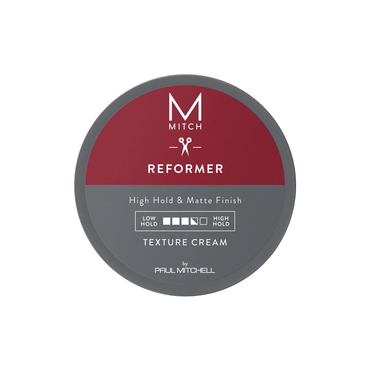 MITCH front jar showing packaging and matte finish benefit