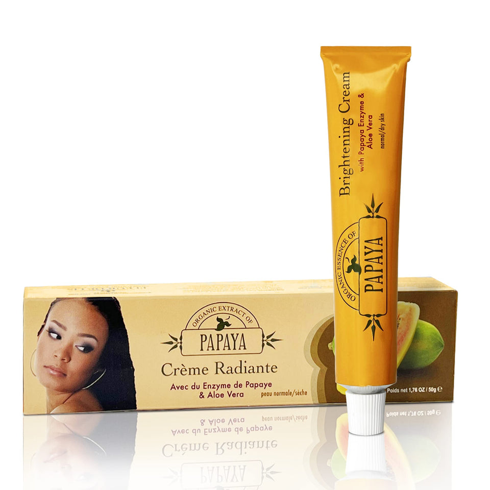 MITCHELL BRANDS papaya cream front view showing packaging and benefits