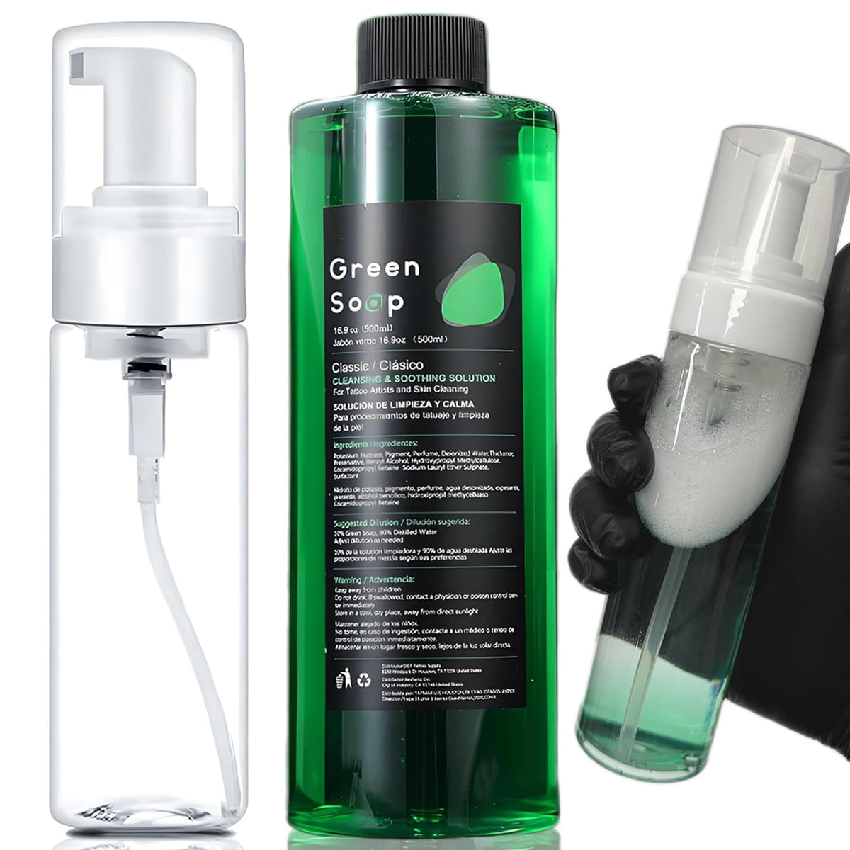 Miuxia front bottle showing concentrate and clear labeling for studio efficiency