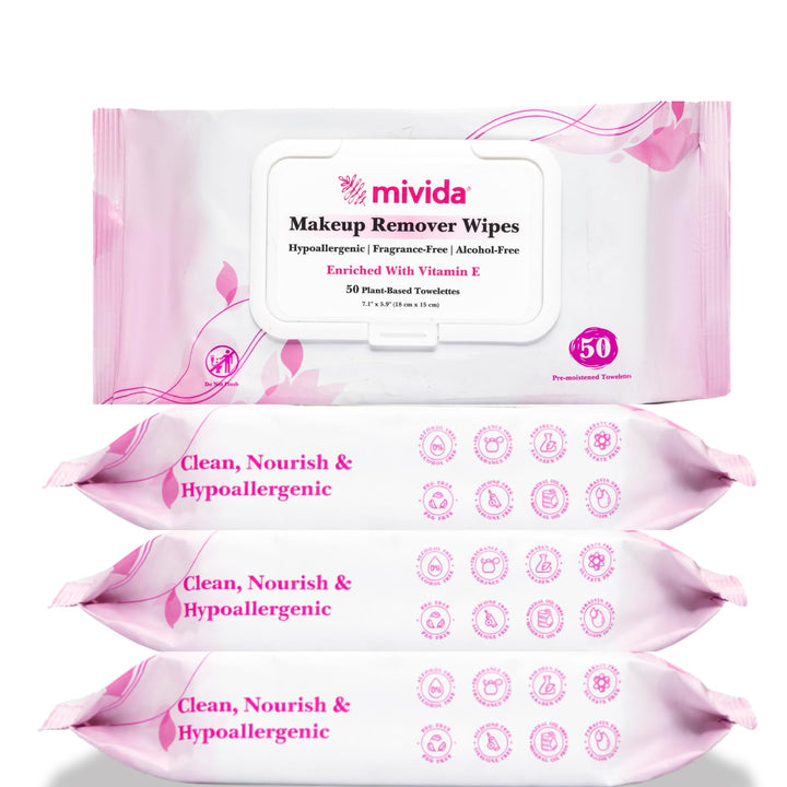 mivida front packaging showing 200-count bulk value pack and benefits