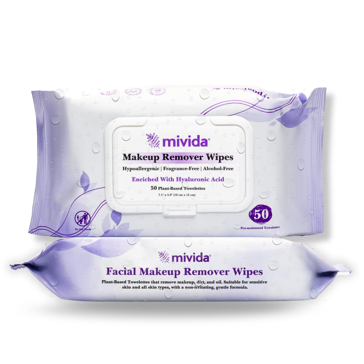 mivida front packaging showing twin pack and benefits