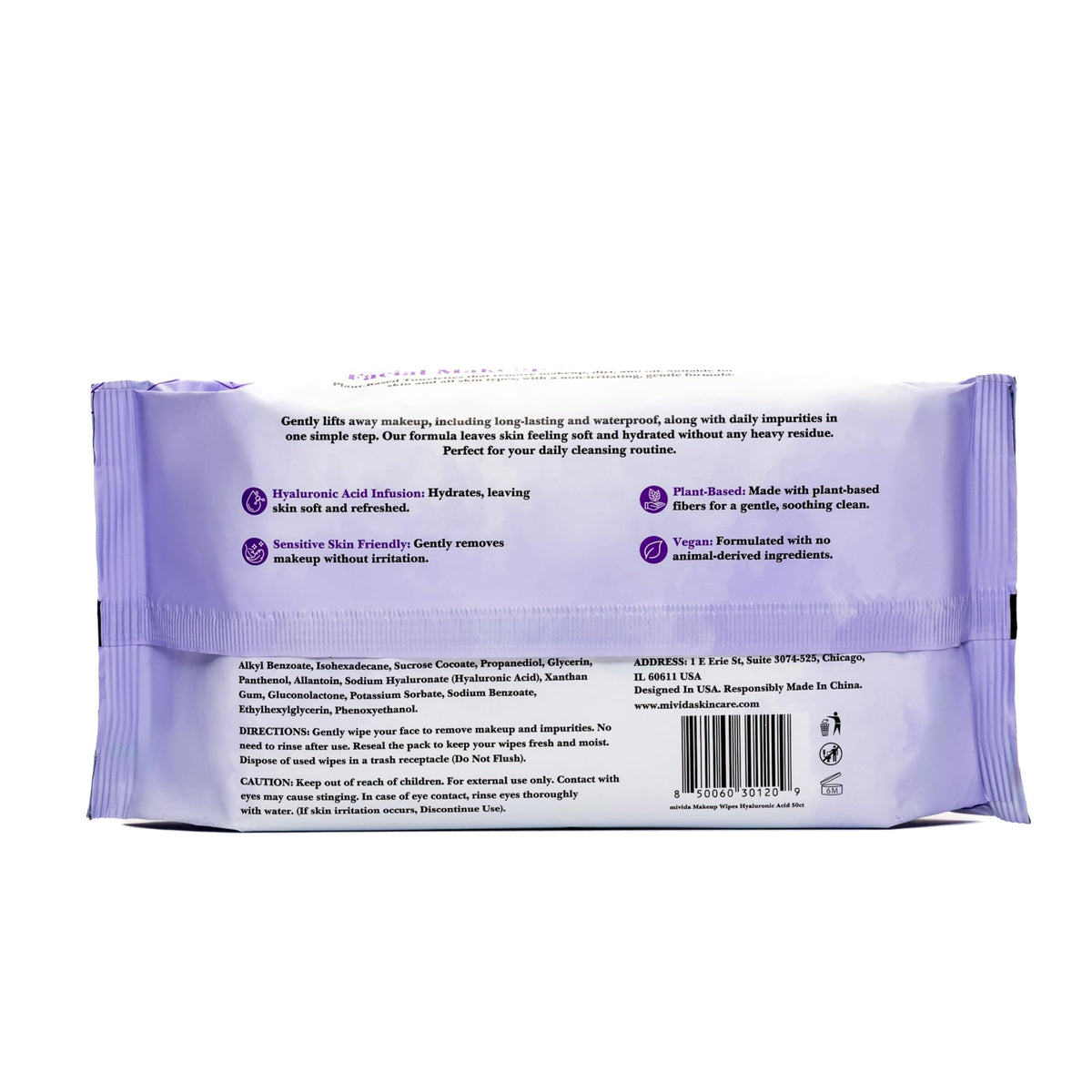 mivida wipes on bathroom vanity in lifestyle scene for daily routine convenience