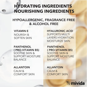 mivida wipe texture close-up soft plant-based fibers gentle on skin