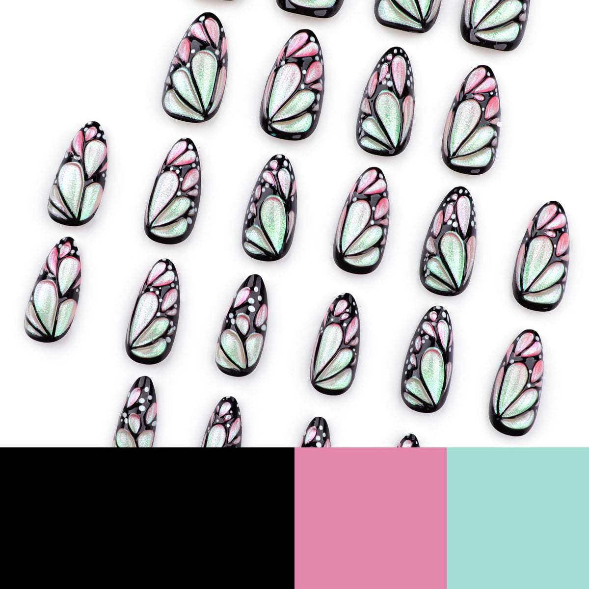Mivota glossy iridescent sheen reflecting light to enhance photo-ready shine