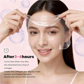 MIXAROLA before and after scale illustrating visible texture refinement and glow