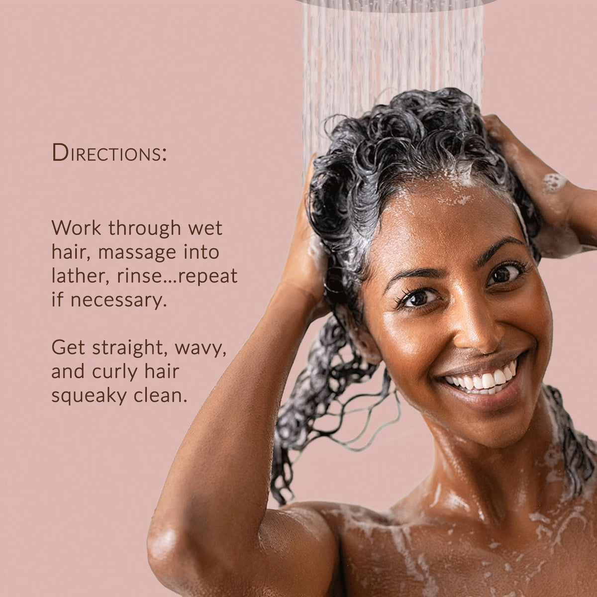 Mixed Chicks before and after curly hair comparison revealing added shine