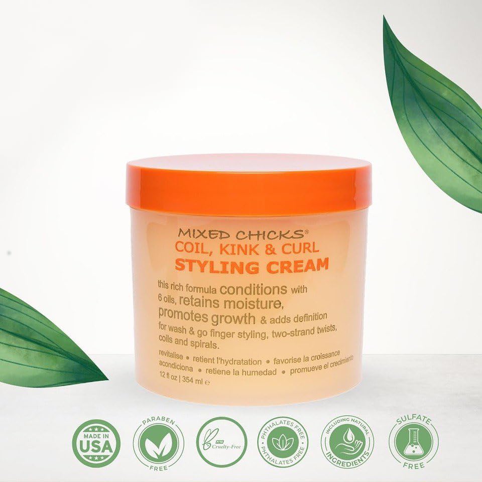 Mixed Chicks botanical extracts flatlay showing plant-derived benefits for scalp