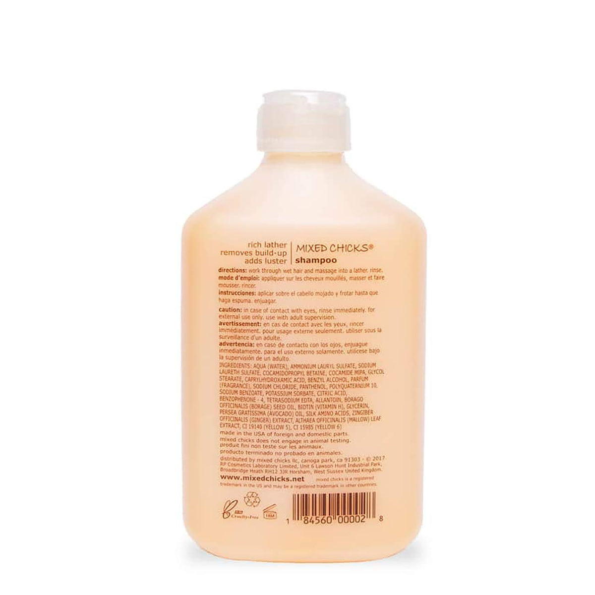 Mixed Chicks cap and pump close-up demonstrating easy dispensing