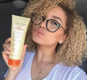 Mixed Chicks results from rod set showing elongated, defined curls